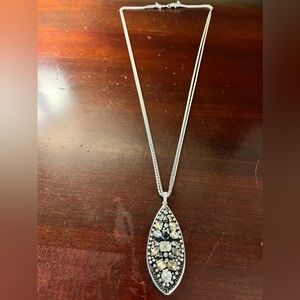 WHBM long pendant necklace